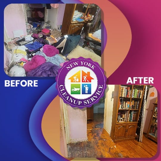 Hoarding Cleaning Service | Hoarding Organizing Before and After