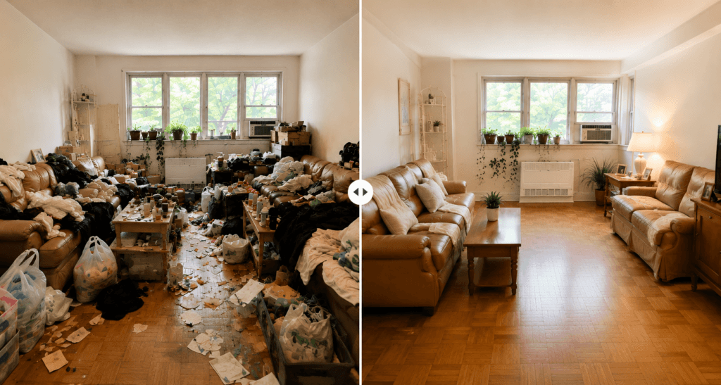 New York Cleanup Service Before & After Project